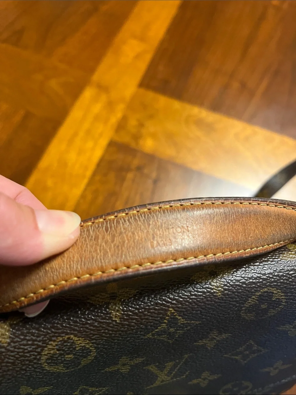 Louis Vuitton Monogram Pochette Metis mm Shoulder Bag Brown In Good Condition